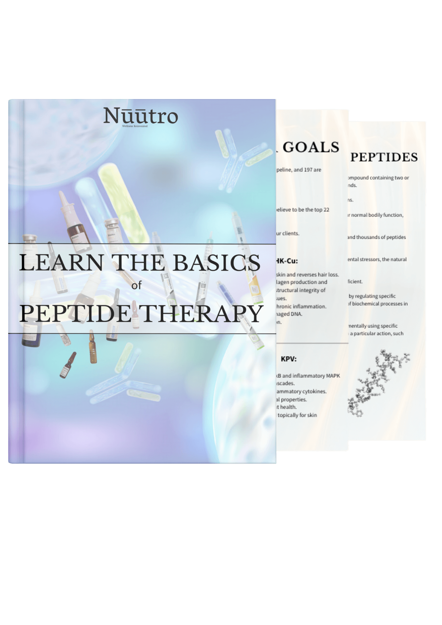 ebook-cover Free Guide: Learn the Basics of Peptide Therapy